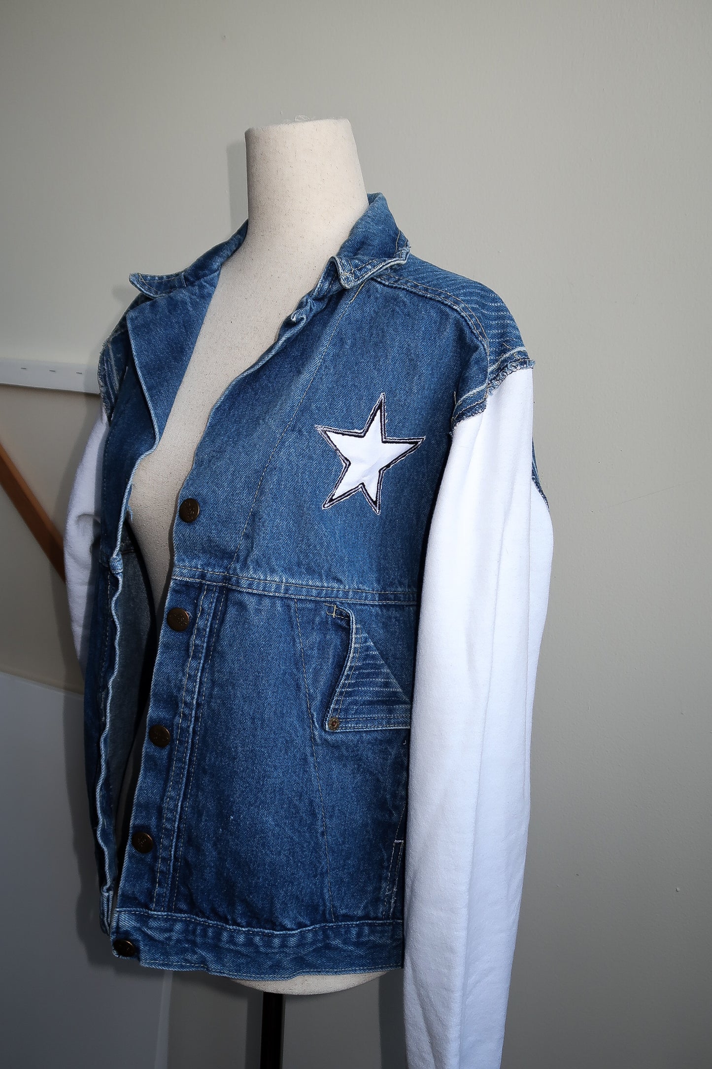 LUCKY Denim Jacket - L