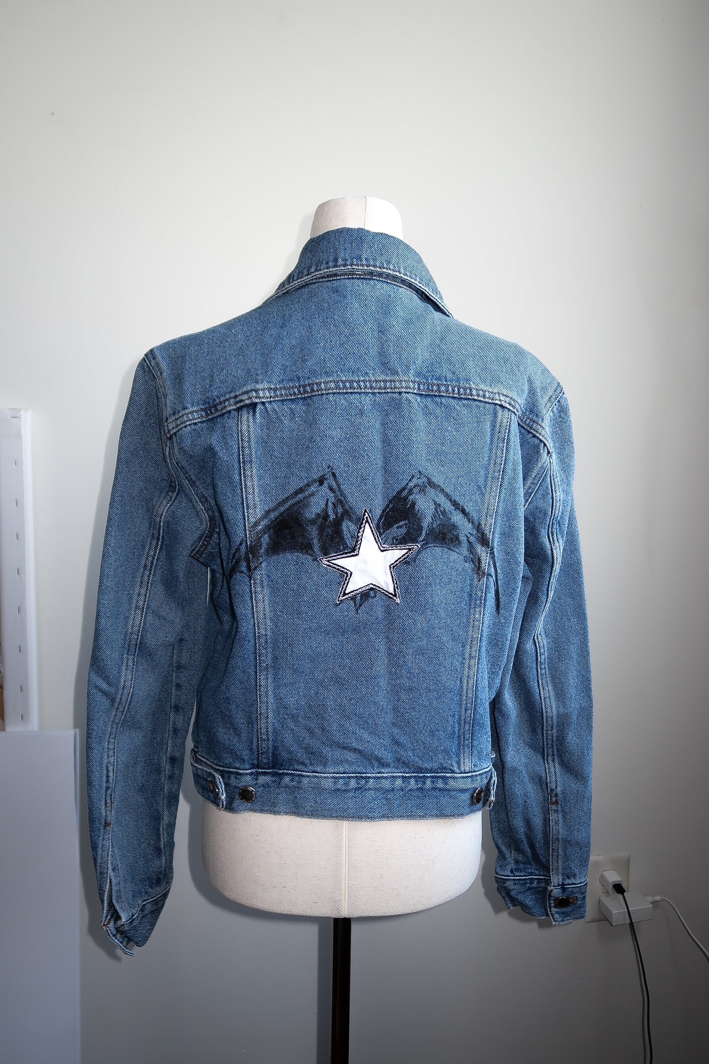 STELLA Bat Denim Jacket - 4