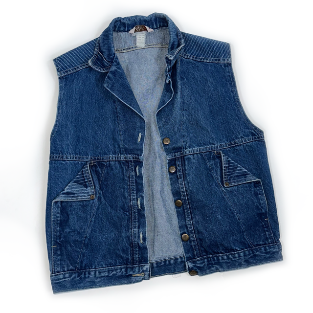 LUCKY Denim Vest - L