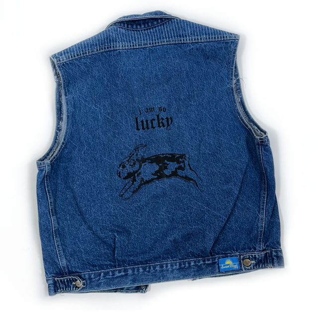 LUCKY Denim Vest - L