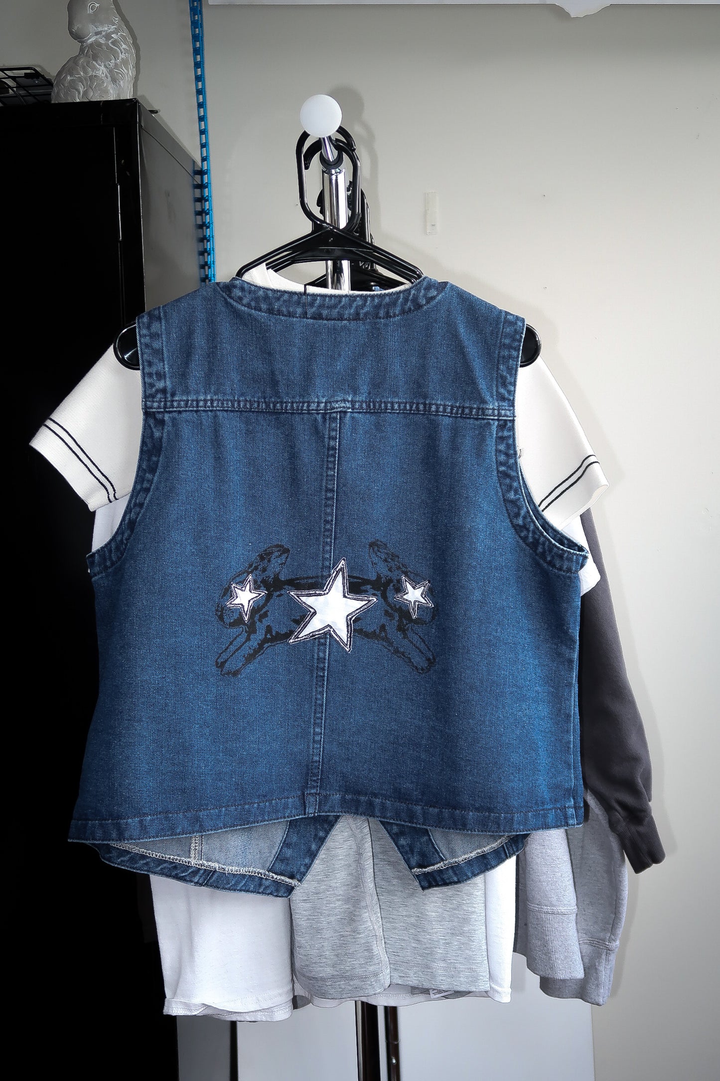 BUNNY Denim Vest - XL
