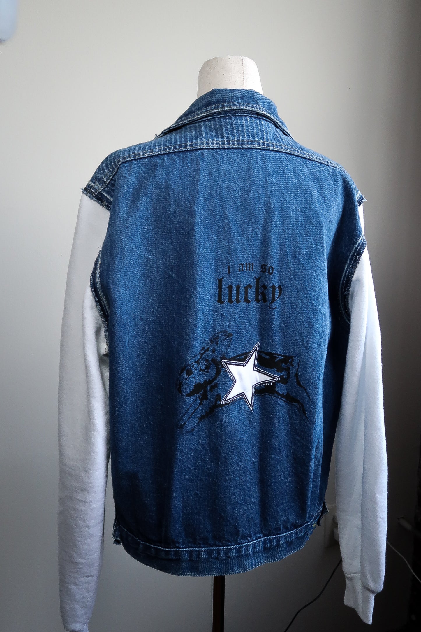 LUCKY Denim Jacket - L