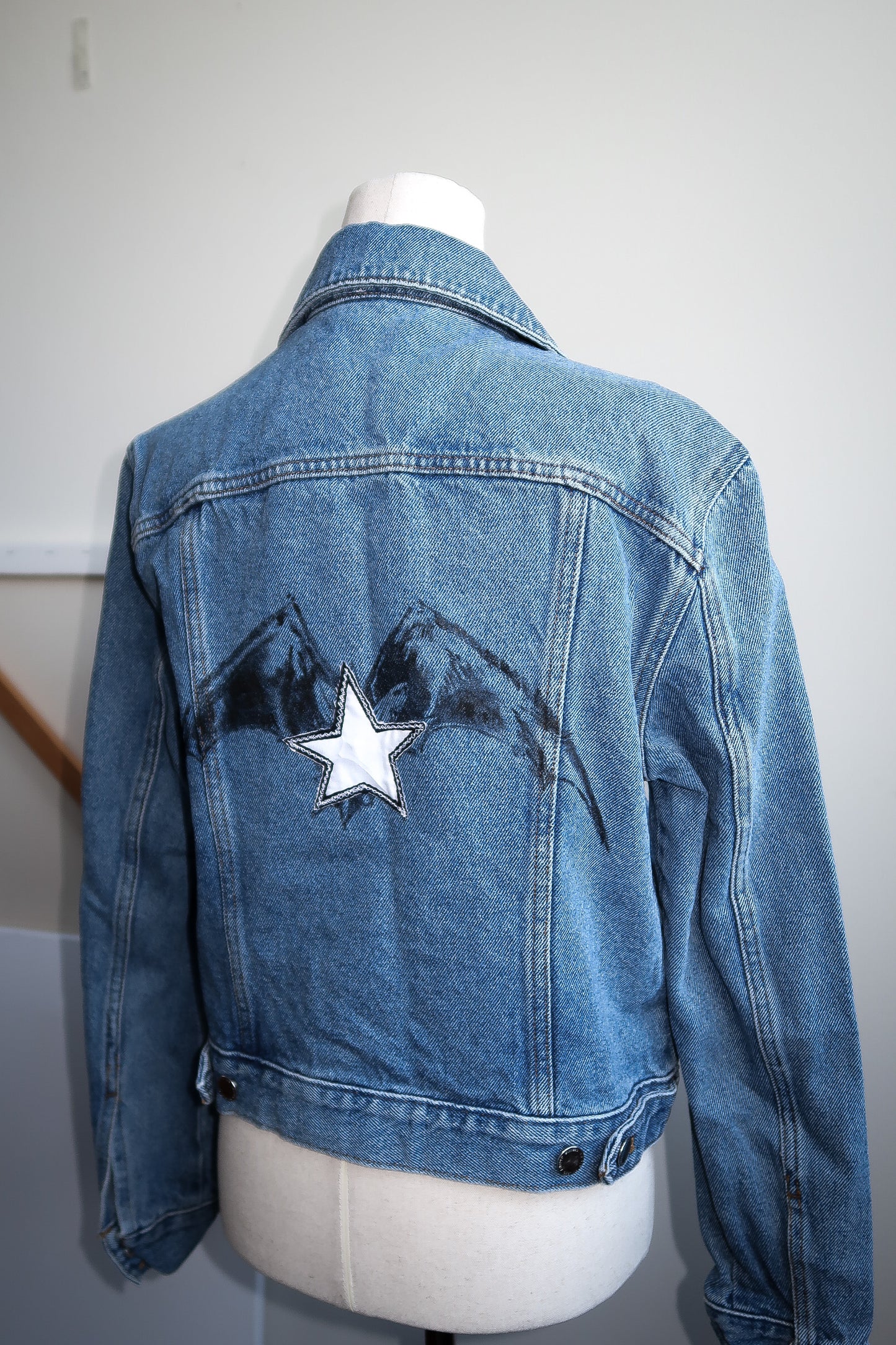 STELLA Bat Denim Jacket - 4