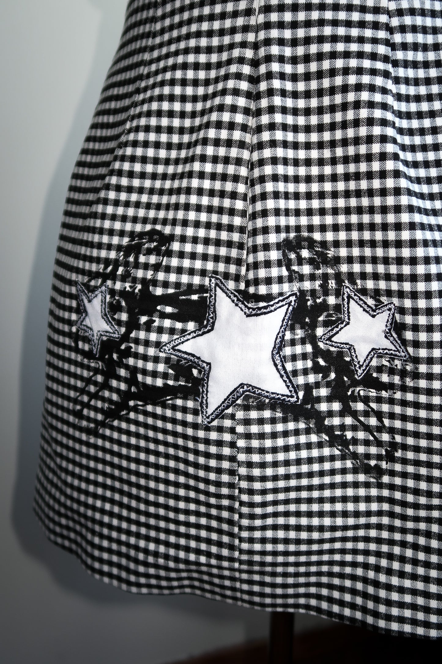 BUNNY Gingham Skirt - M