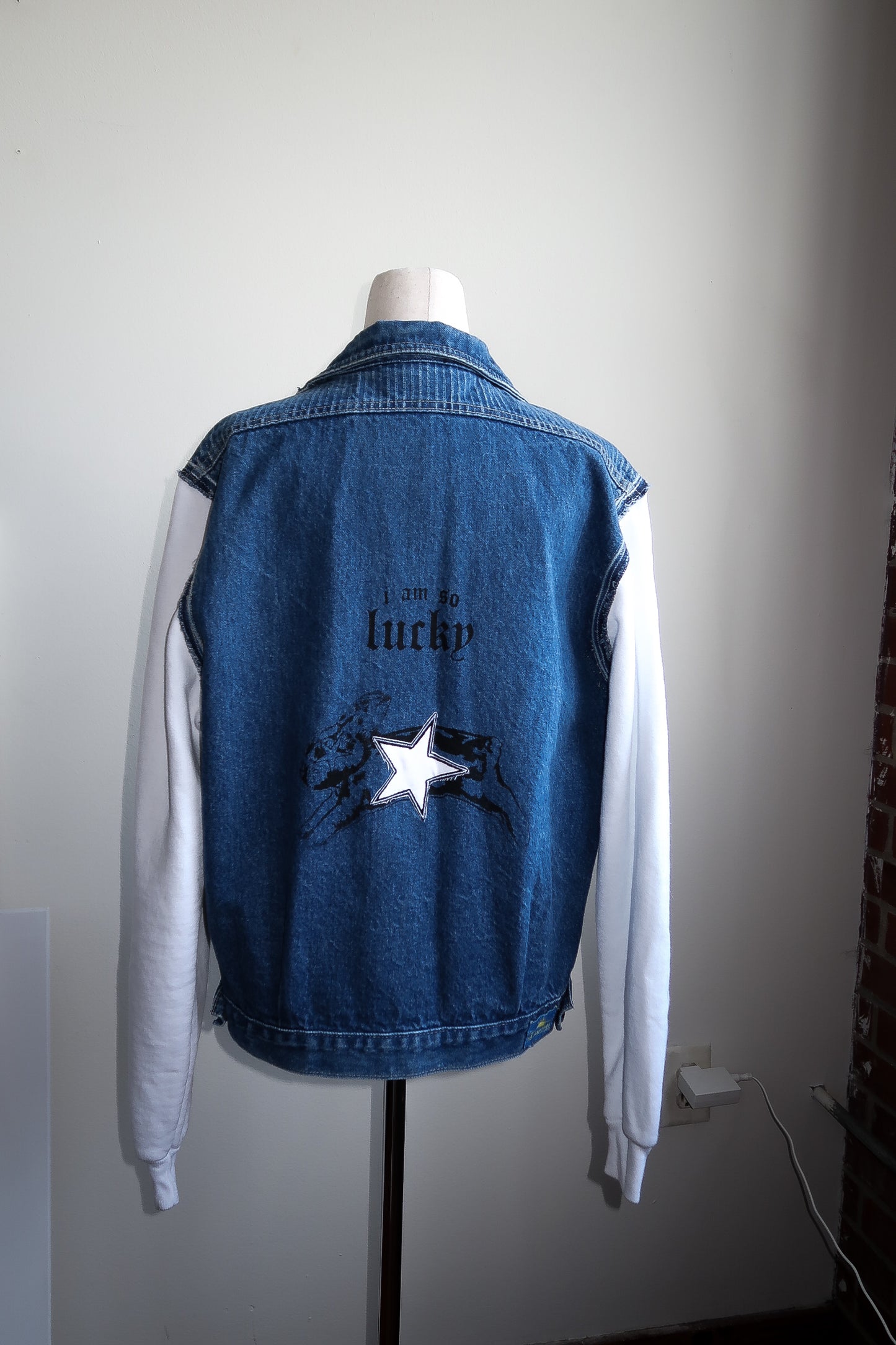 LUCKY Denim Jacket - L