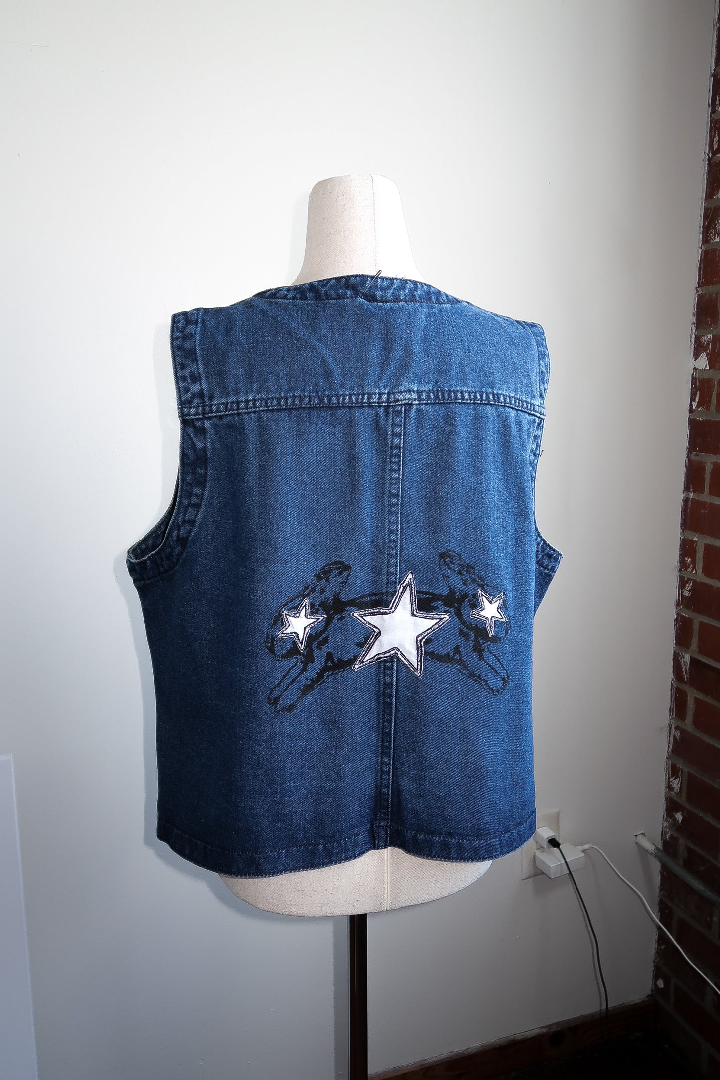 BUNNY Denim Vest - XL