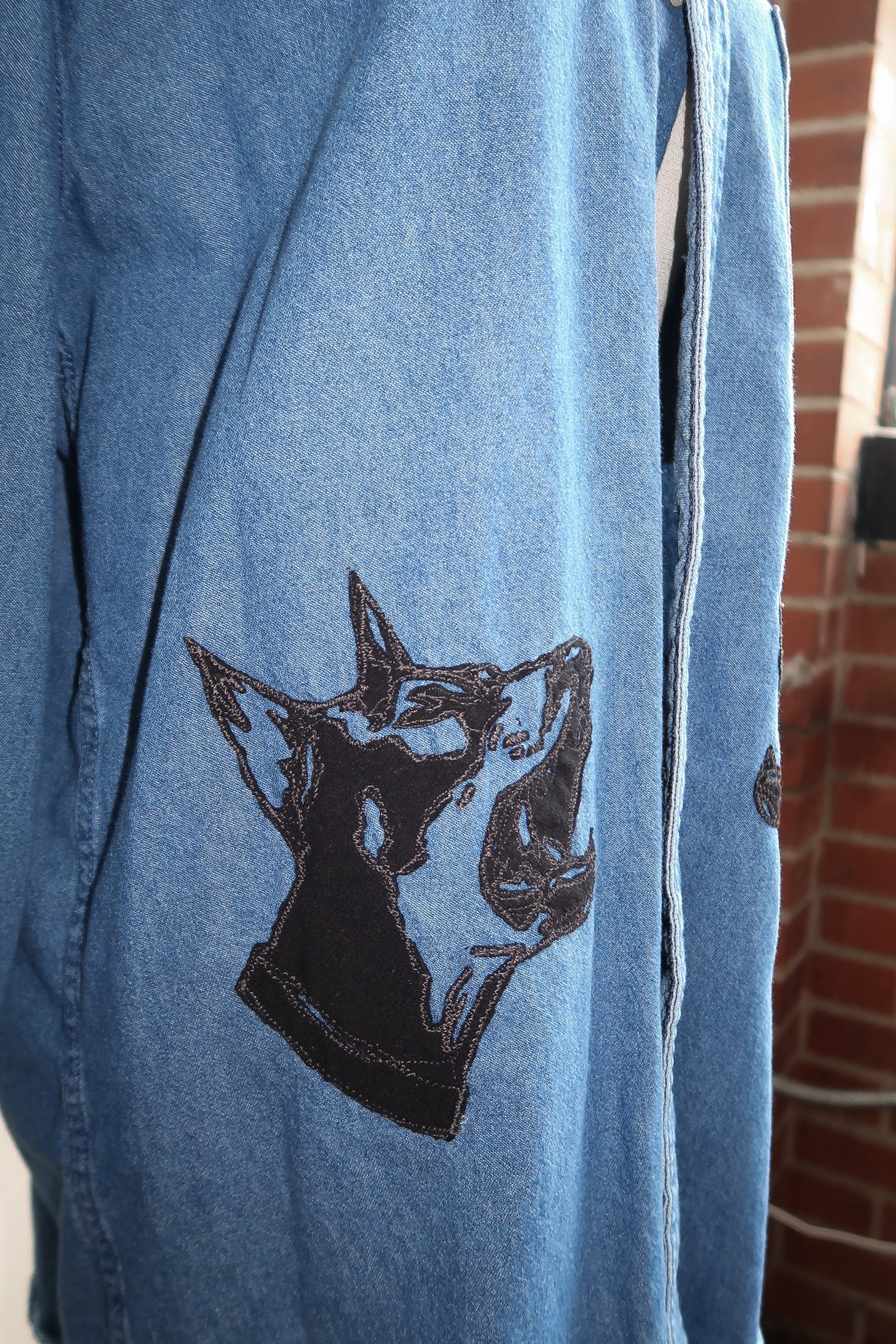 LOVE PUP Denim Shirt - S