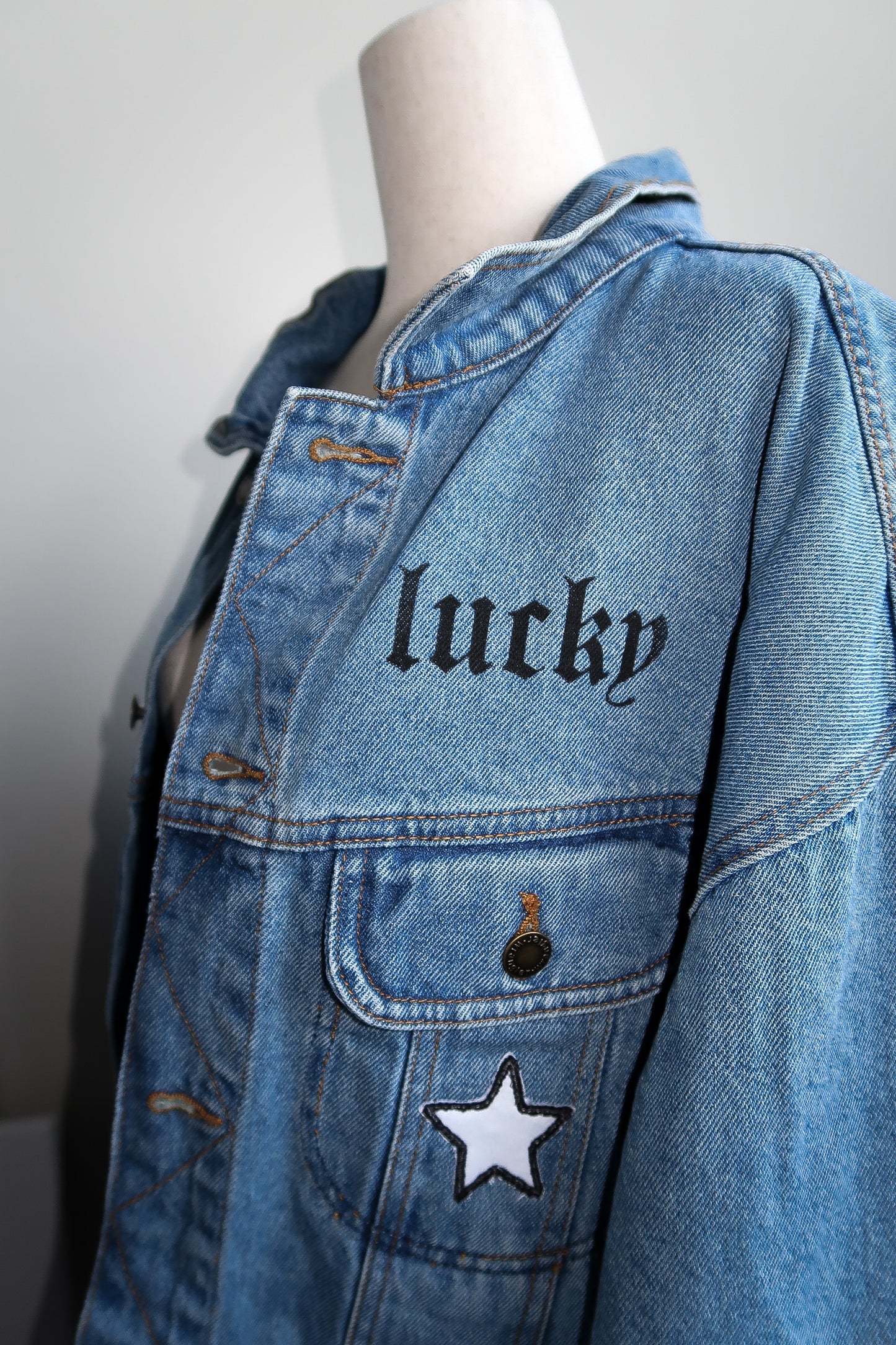 LUCKY BUNNY Denim Jacket - 3X