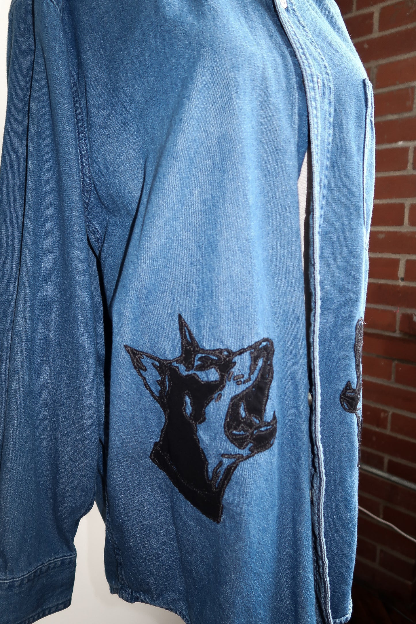 LOVE PUP Denim Shirt - S