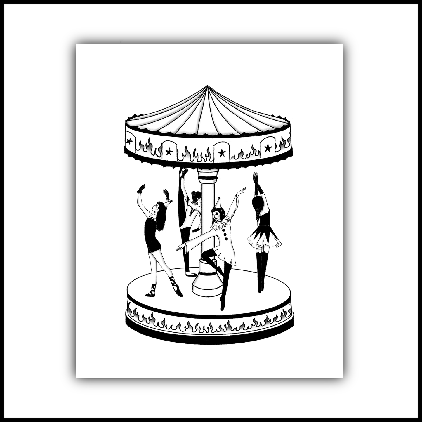 CIRCUS DOLLS Print