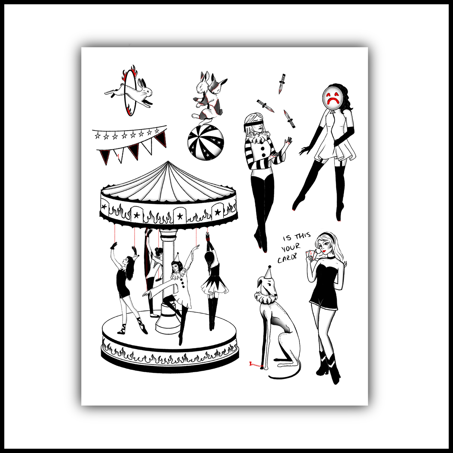 THE JESTER Print