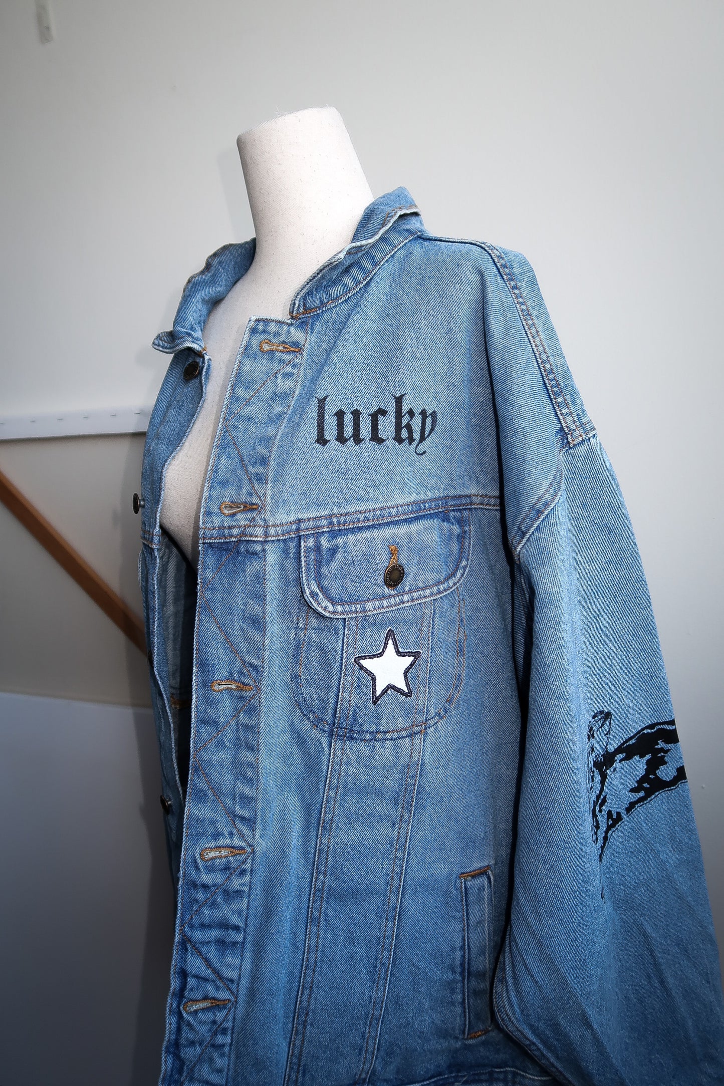 LUCKY BUNNY Denim Jacket - 3X
