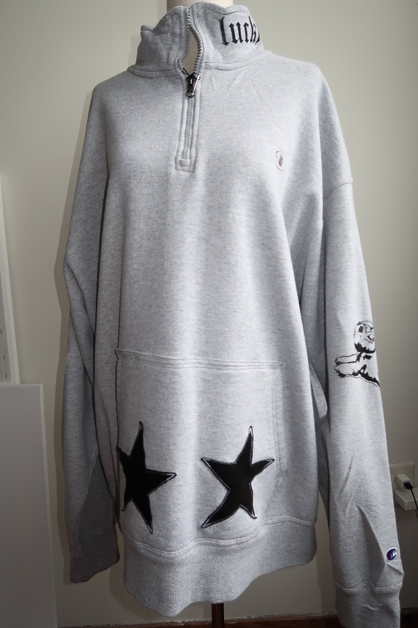 LUCKY STAR Quarter Zip - XL