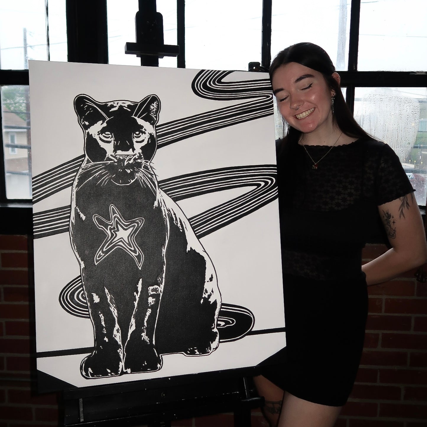 STAR PANTHER Art Print