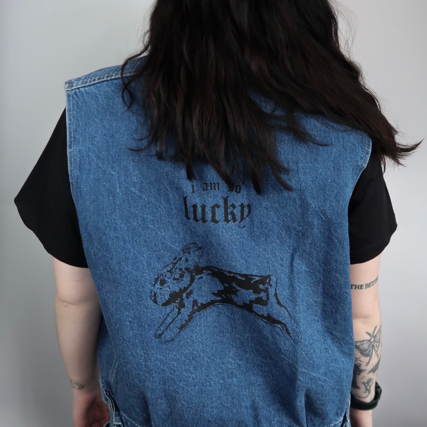LUCKY Denim Vest - L