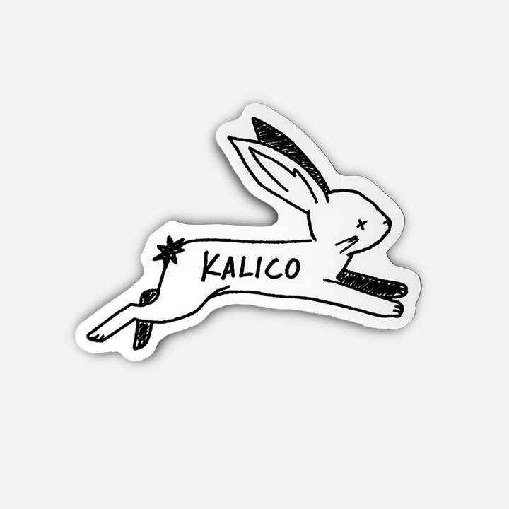 LIL KALICO BUNNY Sticker