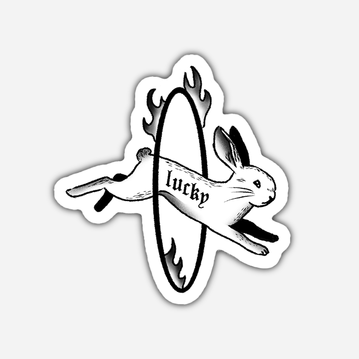 CIRCUS BUNNY Sticker