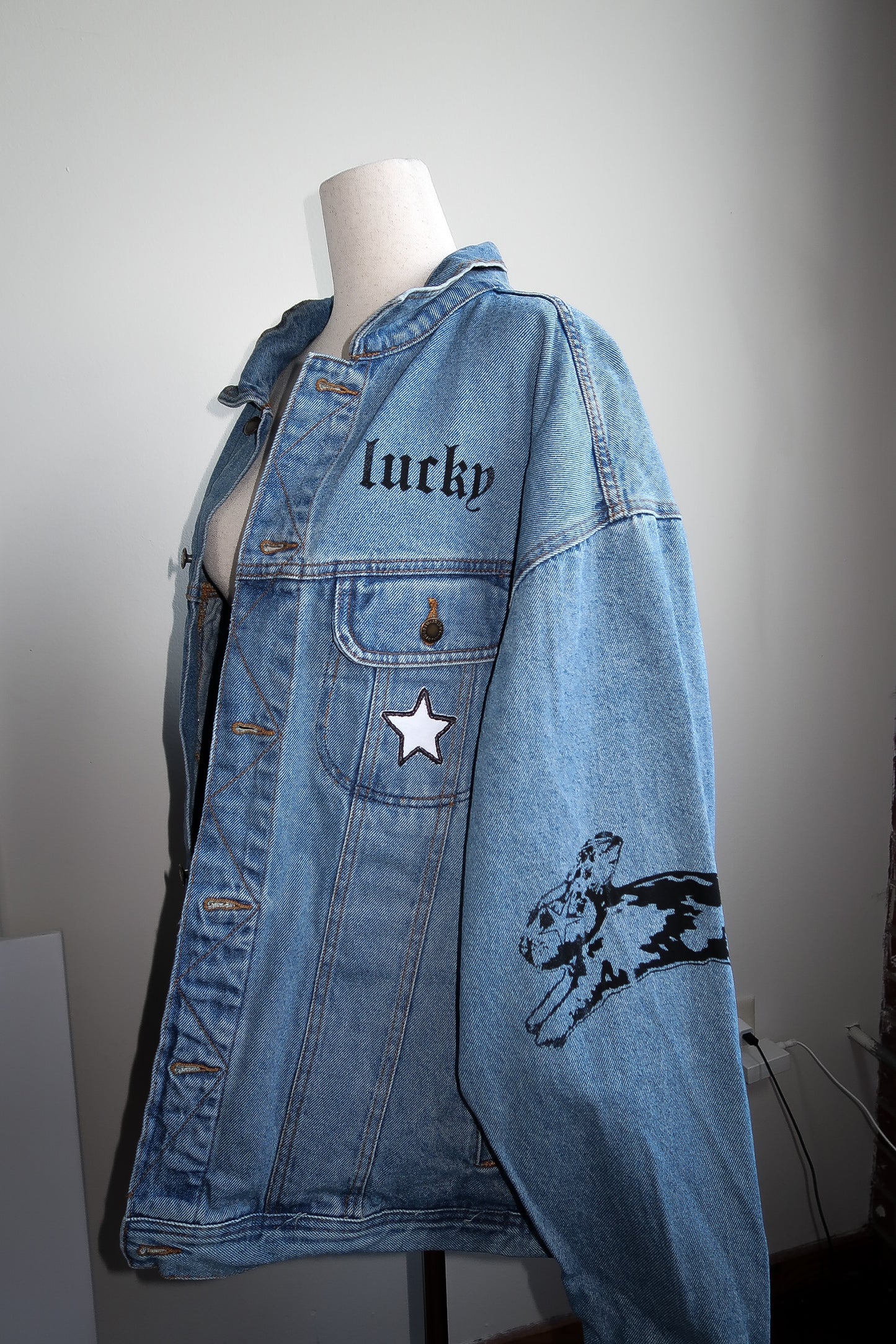 LUCKY BUNNY Denim Jacket - 3X