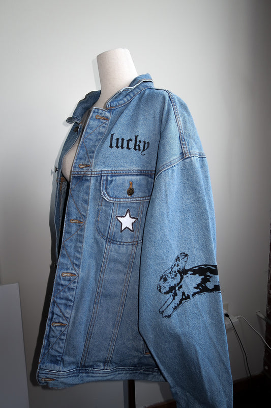 LUCKY BUNNY Denim Jacket - 3X