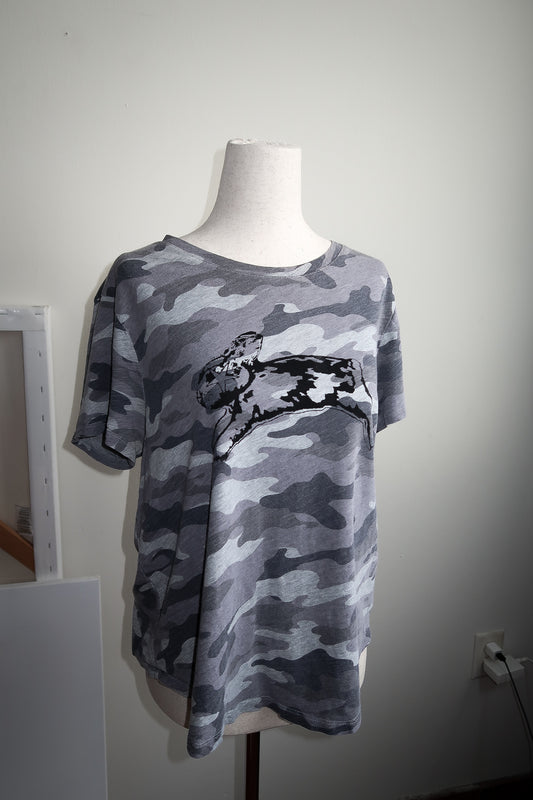 BUNNY Camo Tee - L