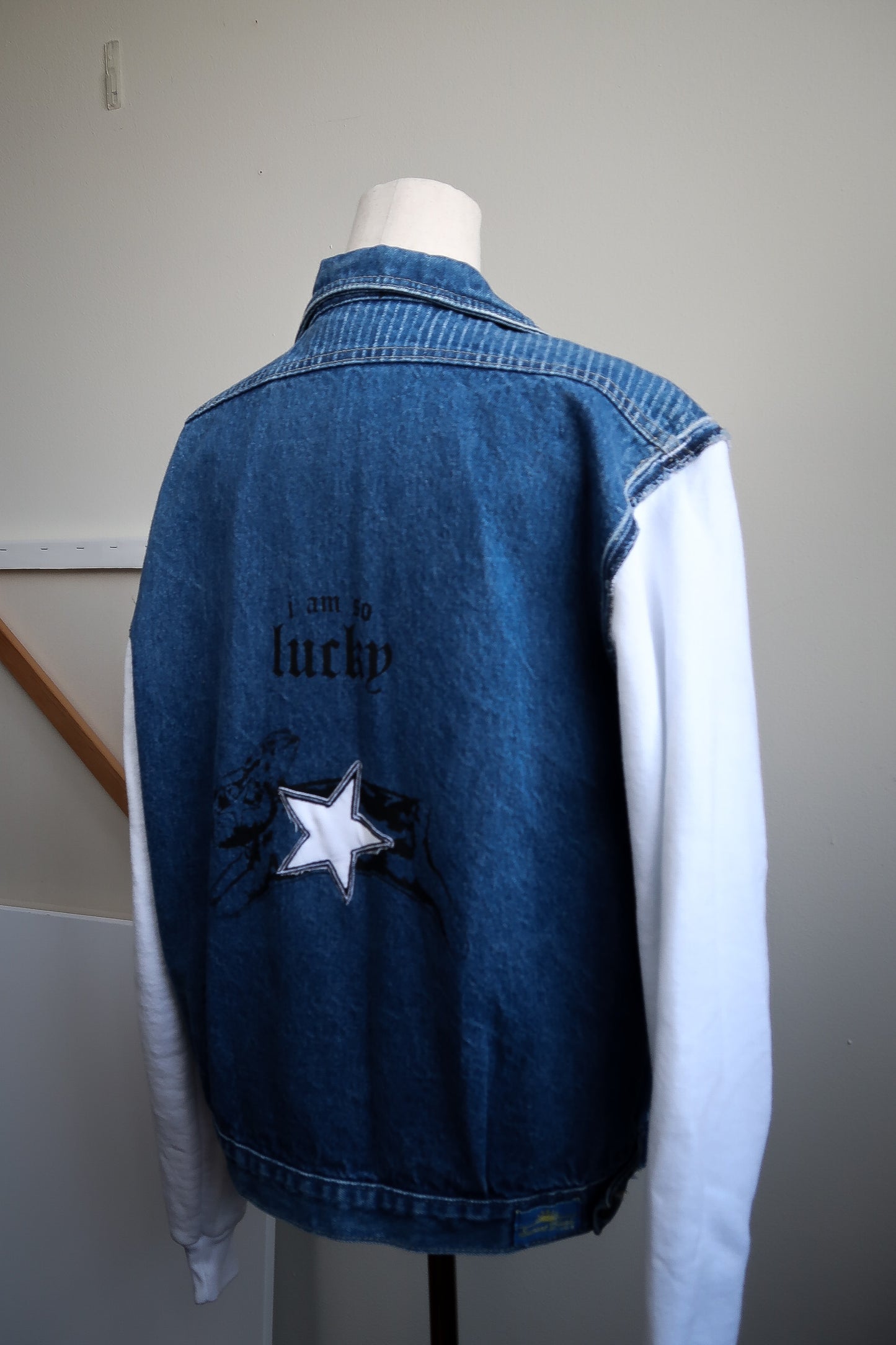LUCKY Denim Jacket - L