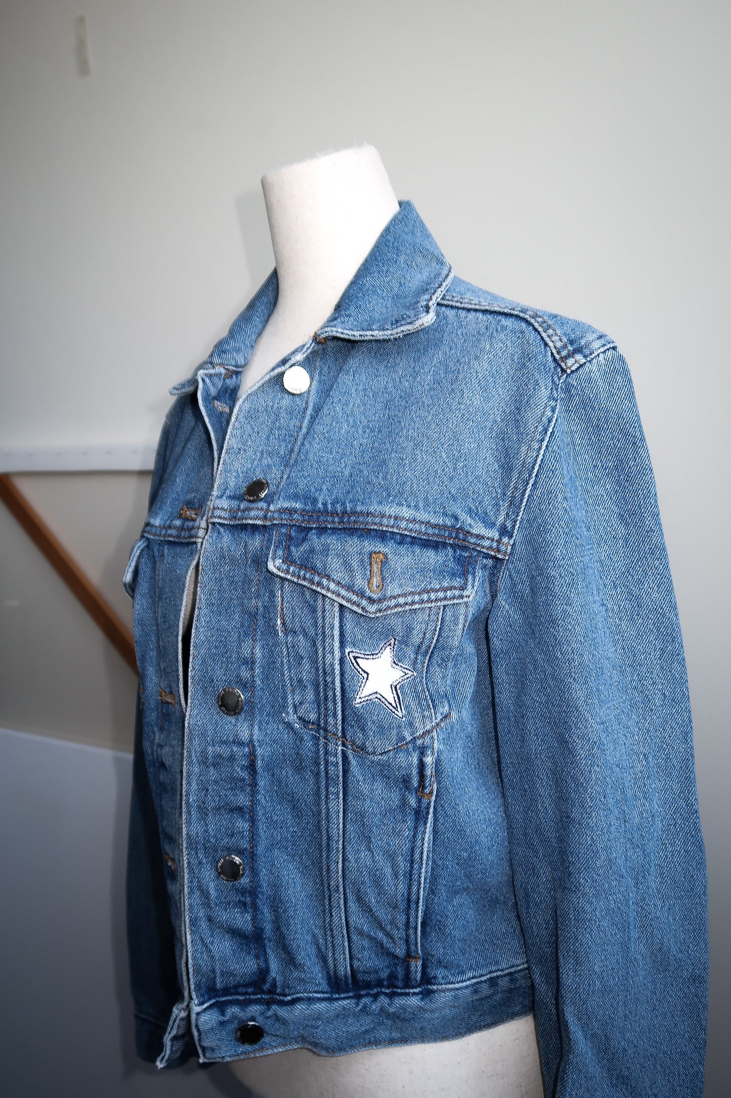 STELLA Bat Denim Jacket - 4