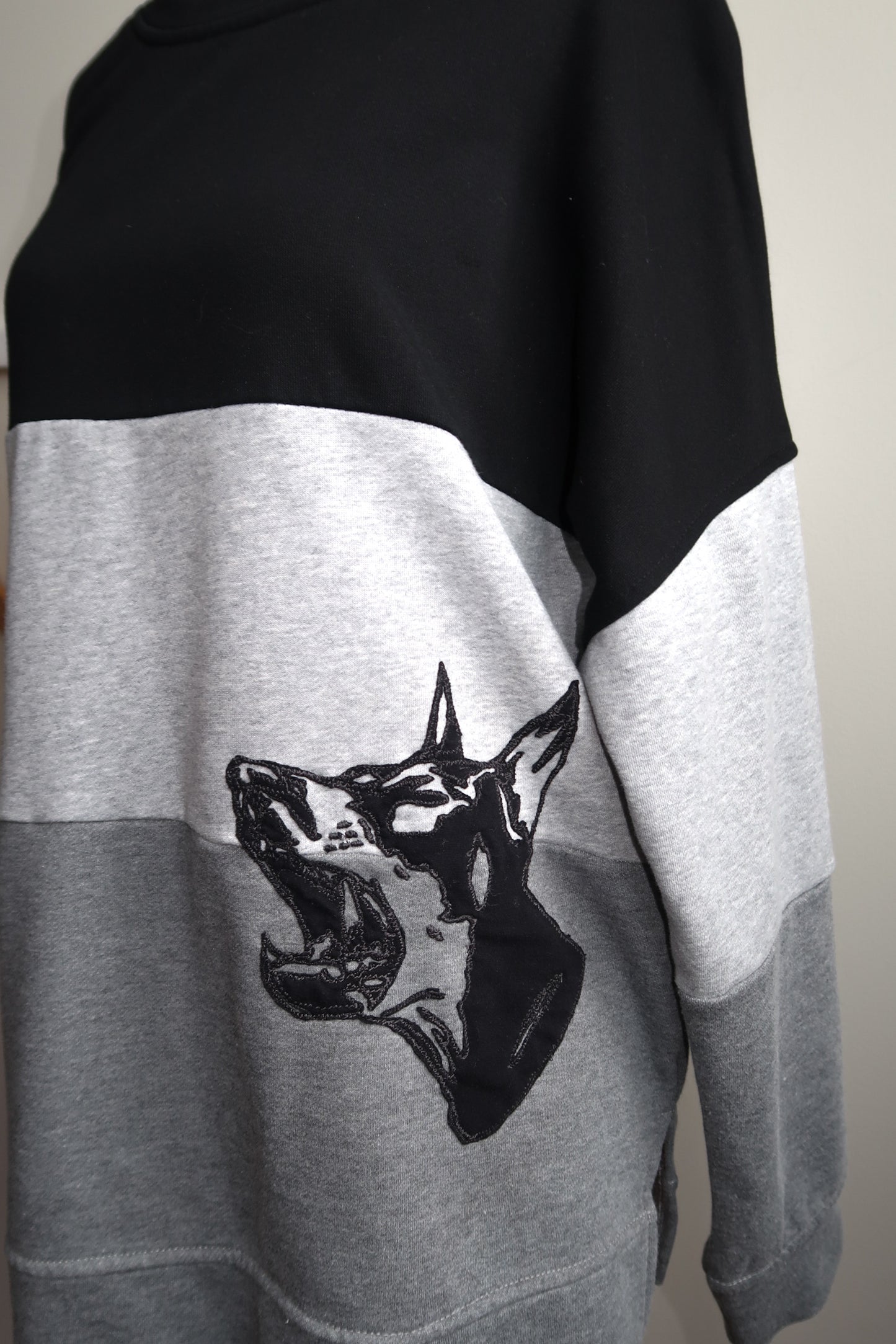 LOVE PUP Colorblock Crew - XL
