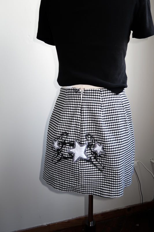 BUNNY Gingham Skirt - M