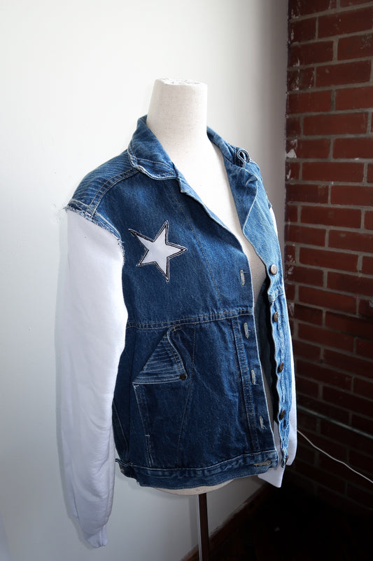LUCKY Denim Jacket - L